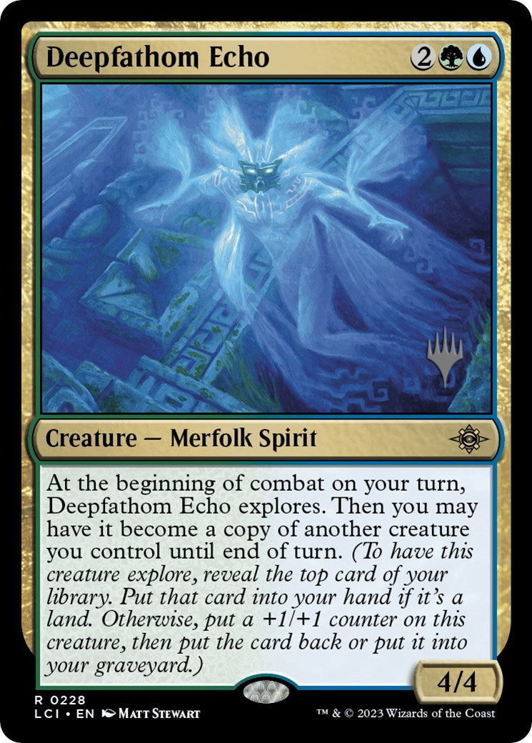 Deepfathom Echo (Promo Pack) [The Lost Caverns of Ixalan Promos] MTG Single Magic: The Gathering | Red Claw Gaming