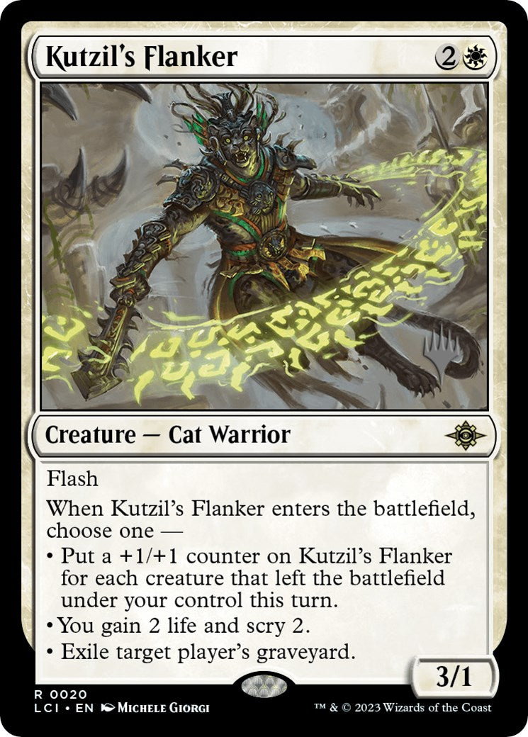 Kutzil's Flanker (Promo Pack) [The Lost Caverns of Ixalan Promos] MTG Single Magic: The Gathering    | Red Claw Gaming