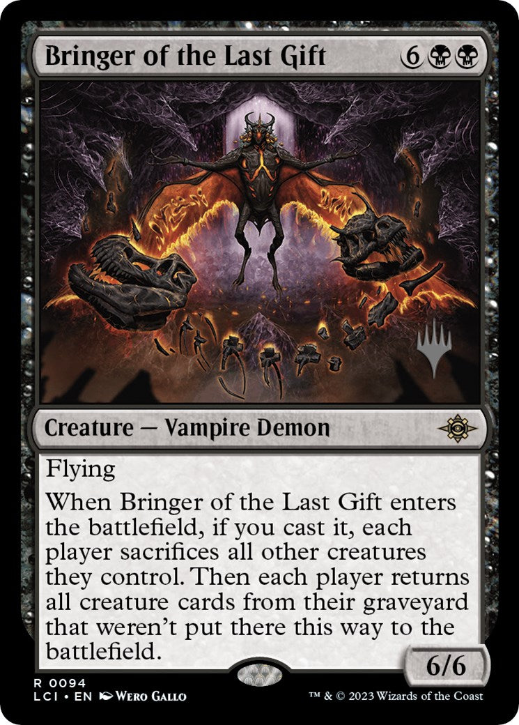 Bringer of the Last Gift (Promo Pack) [The Lost Caverns of Ixalan Promos] MTG Single Magic: The Gathering | Red Claw Gaming