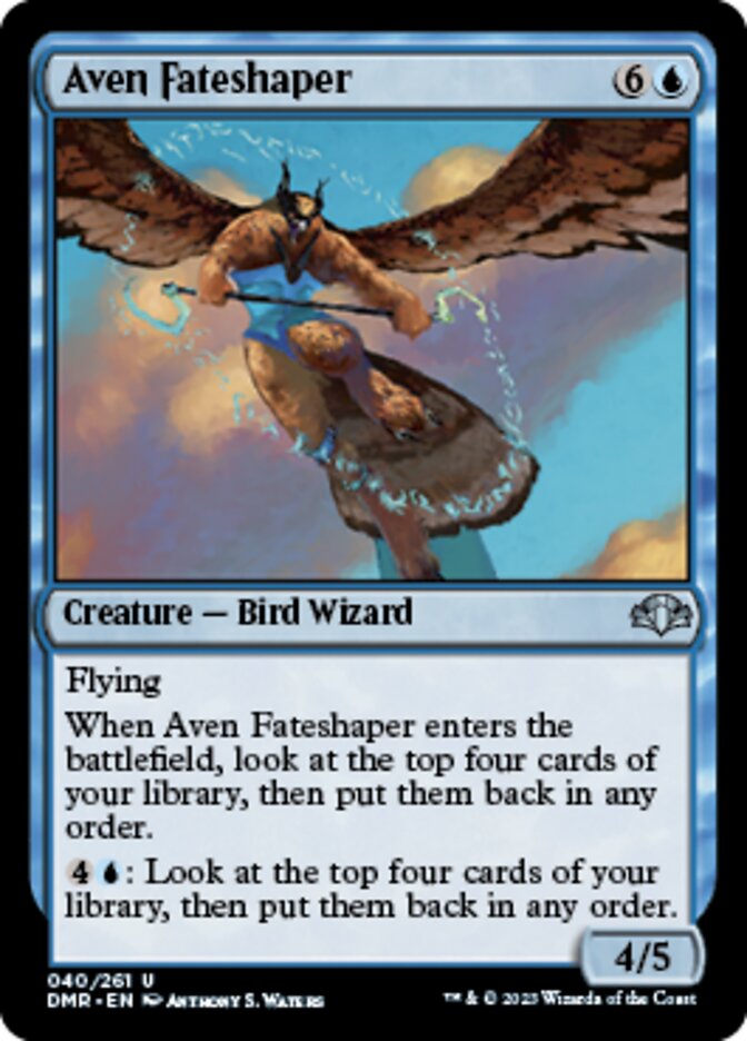 Aven Fateshaper [Dominaria Remastered] MTG Single Magic: The Gathering | Red Claw Gaming