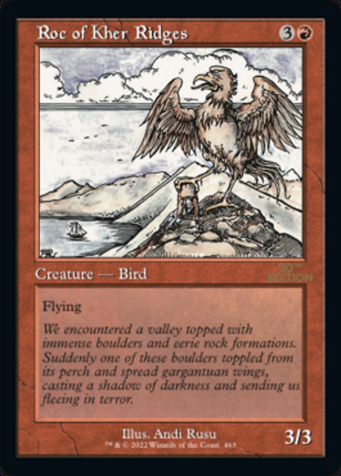 Roc of Kher Ridges (Retro) [30th Anniversary Edition] MTG Single Magic: The Gathering | Red Claw Gaming