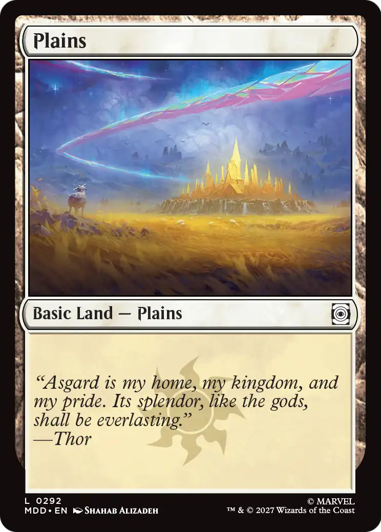 Plains (0292) [Marvel: Darkhold Destiny] | Red Claw Gaming
