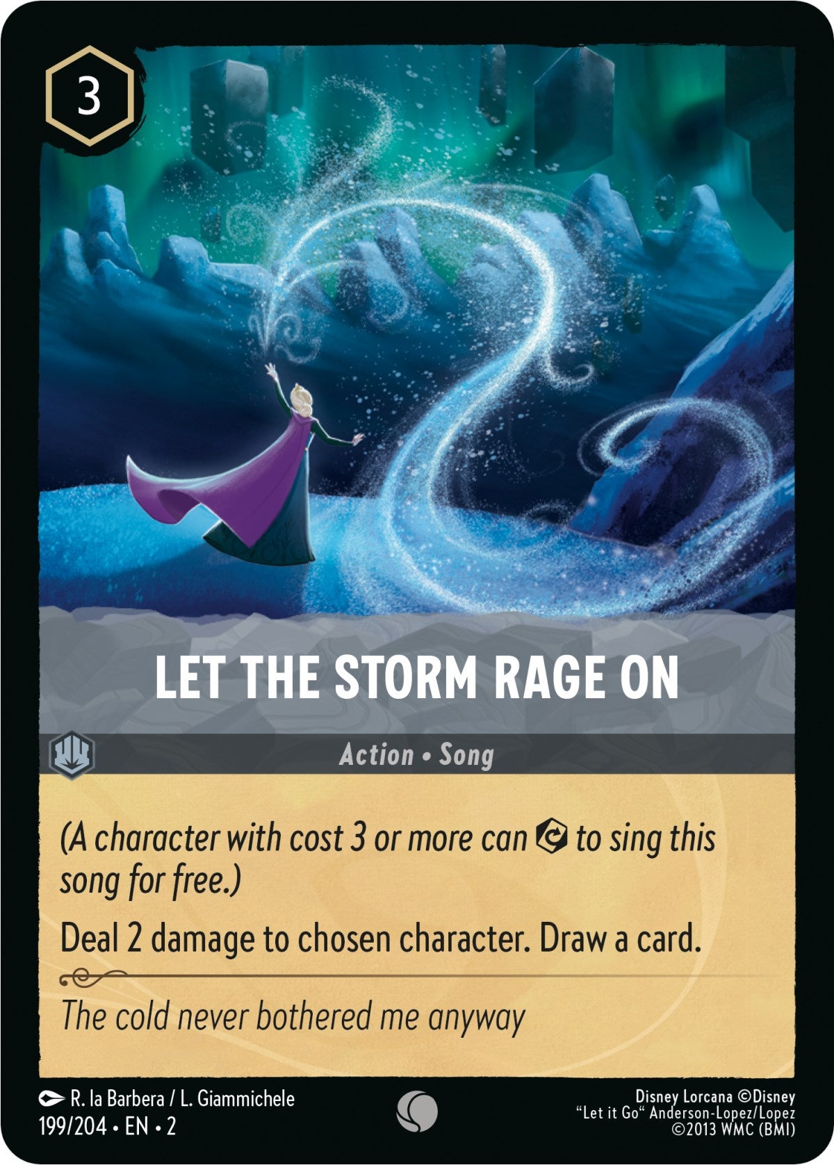 Let the Storm Rage On (199/204) [Rise of the Floodborn] Lorcana Single Disney | Red Claw Gaming