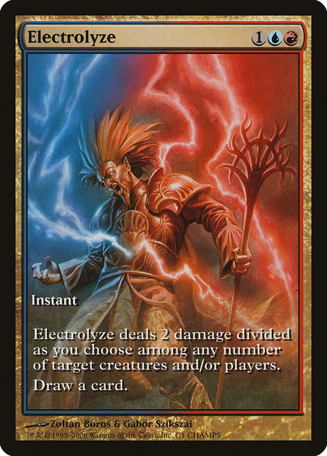 Electrolyze [Champs and States] MTG Single Magic: The Gathering | Red Claw Gaming