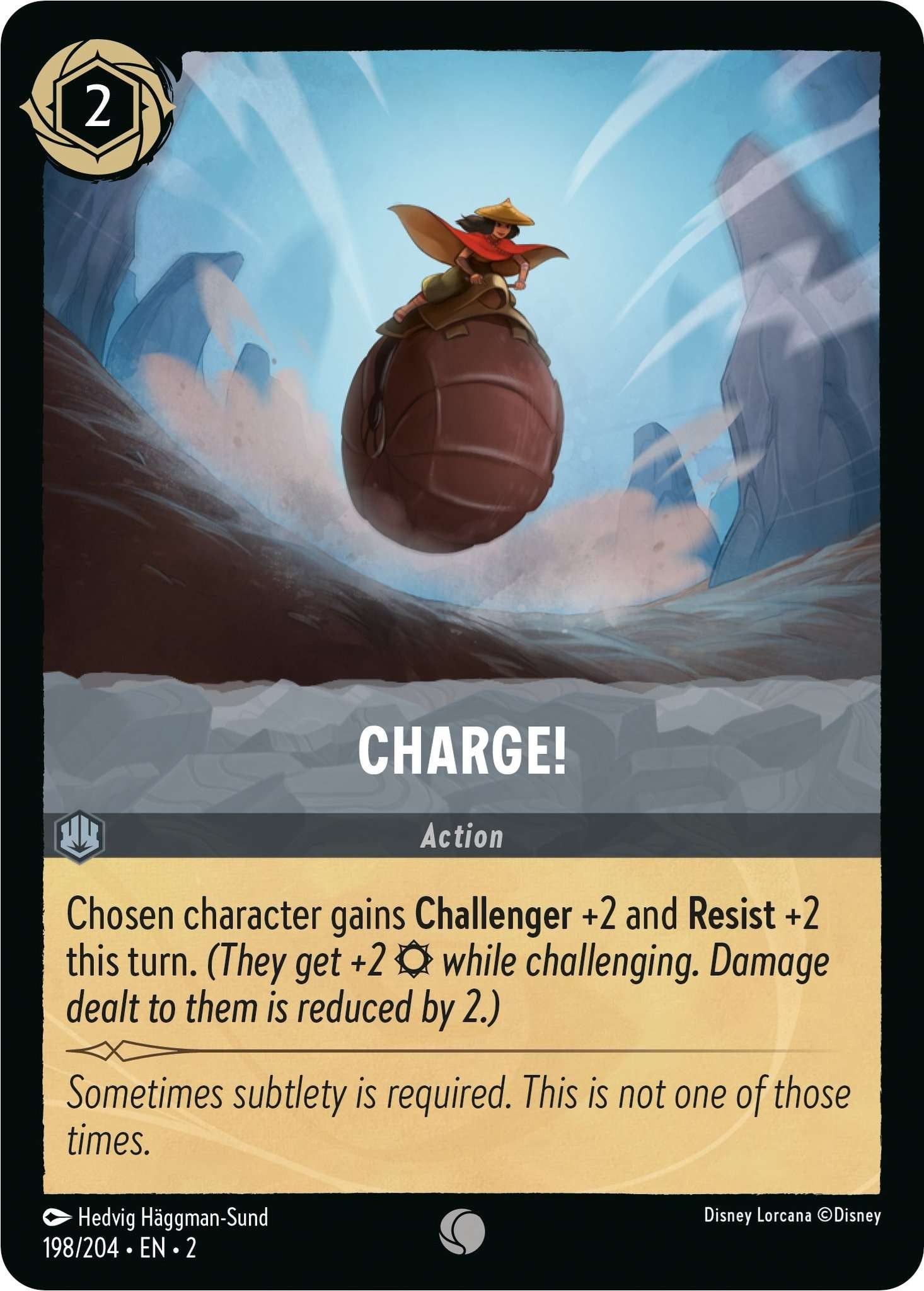 Charge! (198/204) [Rise of the Floodborn] Lorcana Single Disney | Red Claw Gaming