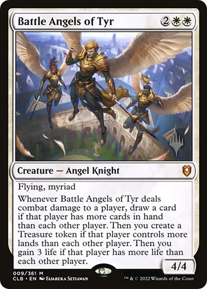 Battle Angels of Tyr (Promo Pack) [The Lost Caverns of Ixalan Promos] MTG Single Magic: The Gathering | Red Claw Gaming