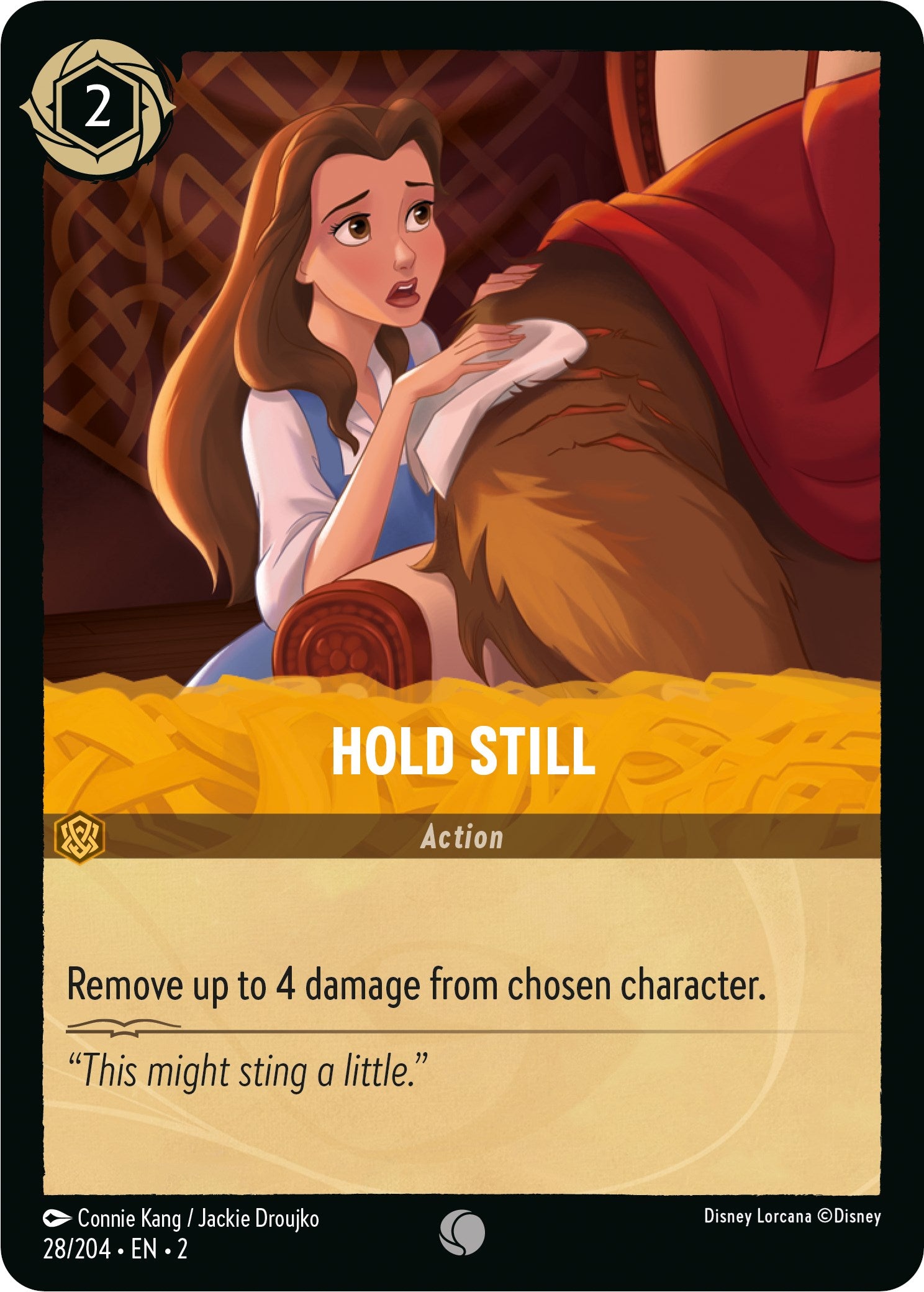 Hold Still (28/204) [Rise of the Floodborn] Lorcana Single Disney | Red Claw Gaming