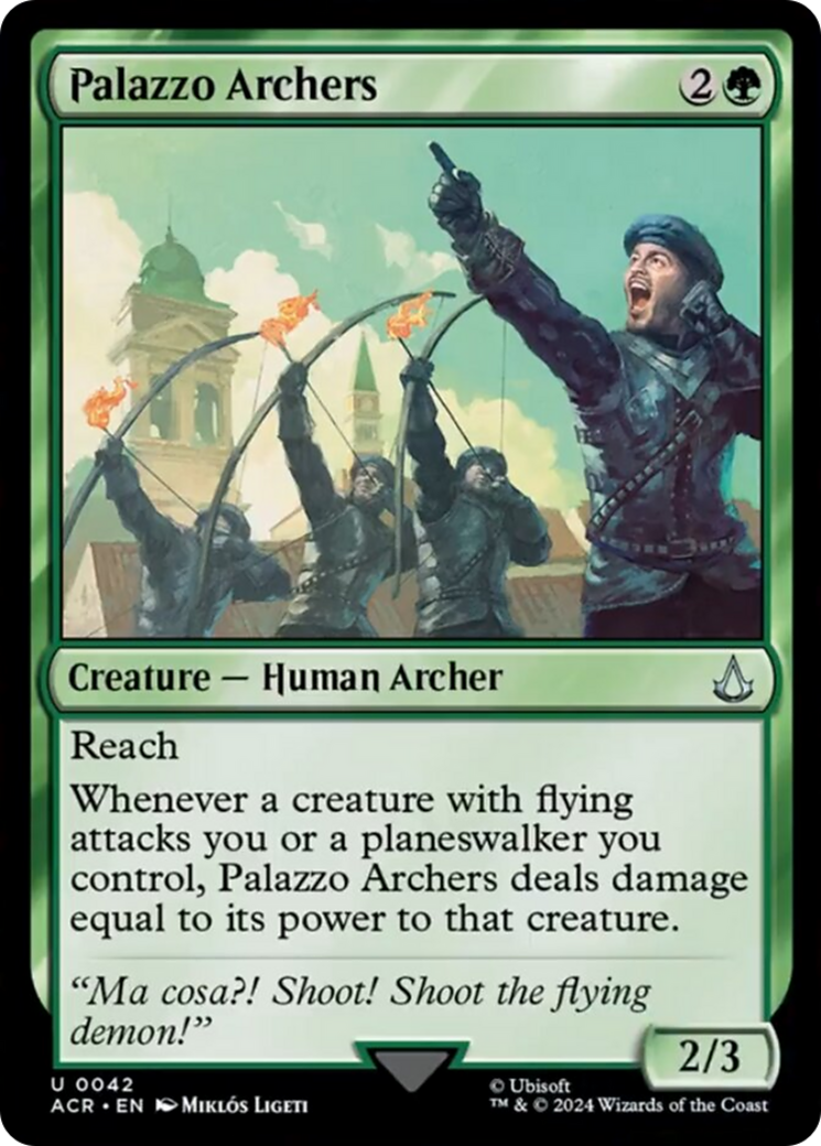 Palazzo Archers [Assassin's Creed] MTG Single Magic: The Gathering | Red Claw Gaming