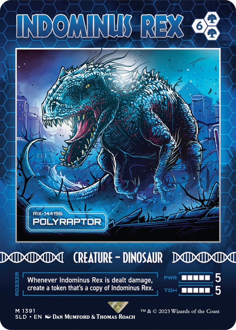 Indominus Rex - Polyraptor [Secret Lair Drop Series] MTG Single Magic: The Gathering | Red Claw Gaming