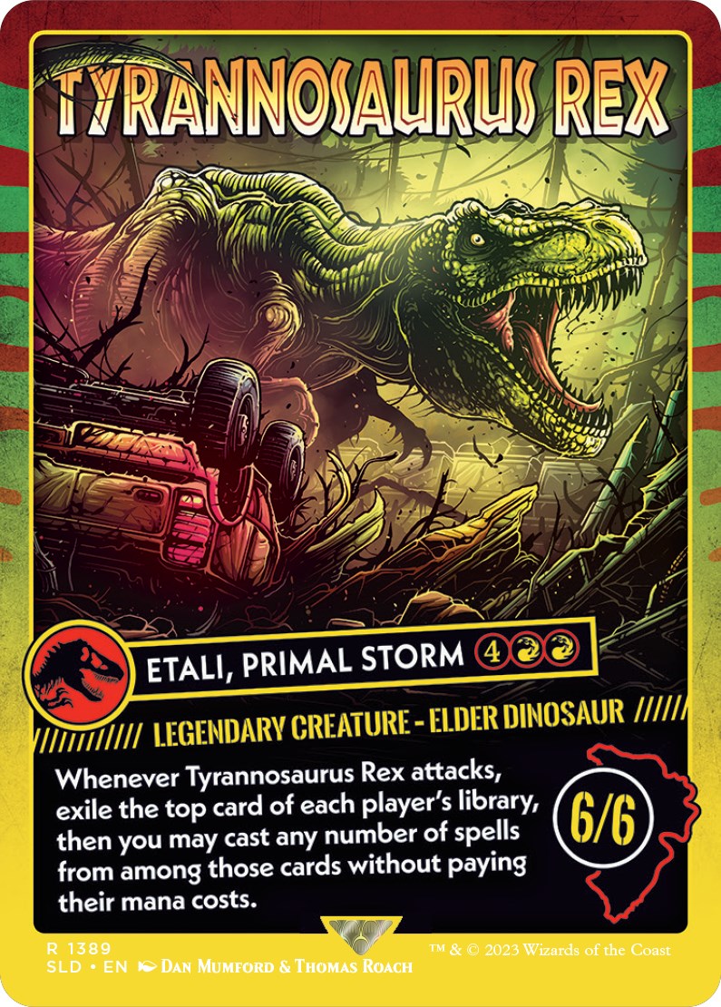 Tyrannosaurus Rex - Etali, Primal Storm [Secret Lair Drop Series] MTG Single Magic: The Gathering | Red Claw Gaming
