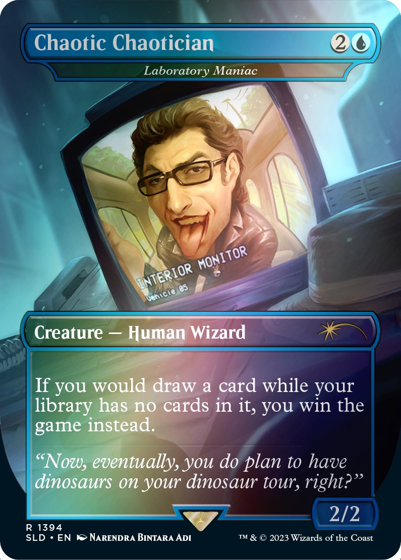 Chaotic Chaotician - Laboratory Maniac (Rainbow Foil) [Secret Lair Drop Series] MTG Single Magic: The Gathering | Red Claw Gaming