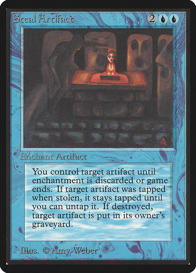 Steal Artifact [Beta Edition] MTG Single Magic: The Gathering | Red Claw Gaming
