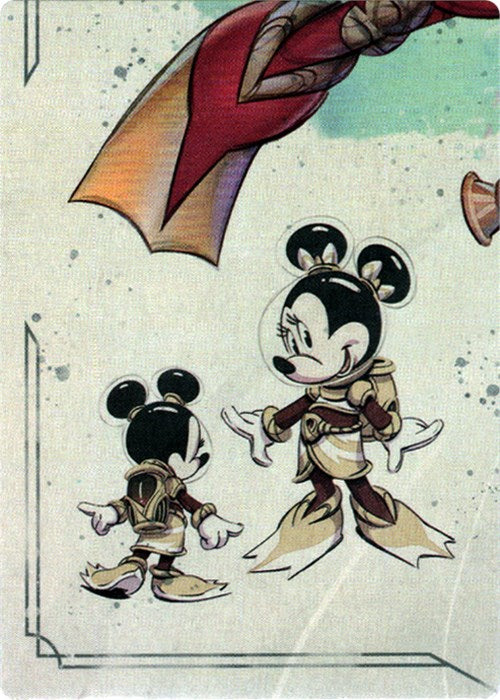 Minnie Mouse - Wide-Eyed Diver Puzzle Insert (Bottom Left) [Rise of the Floodborn] Lorcana Single Disney | Red Claw Gaming