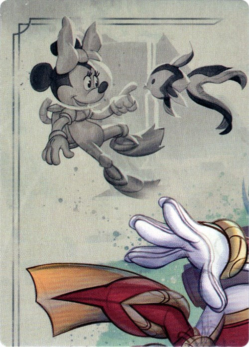 Minnie Mouse - Wide-Eyed Diver Puzzle Insert (Top Left) [Rise of the Floodborn] Lorcana Single Disney | Red Claw Gaming