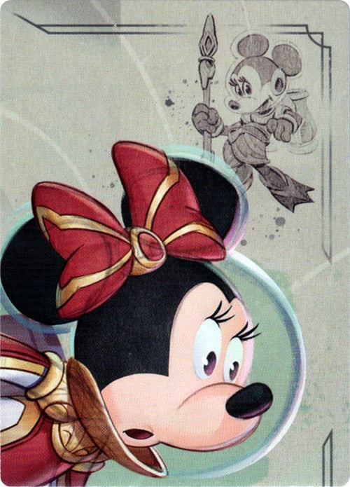 Minnie Mouse - Wide-Eyed Diver Puzzle Insert (Top Right) [Rise of the Floodborn] Lorcana Single Disney | Red Claw Gaming