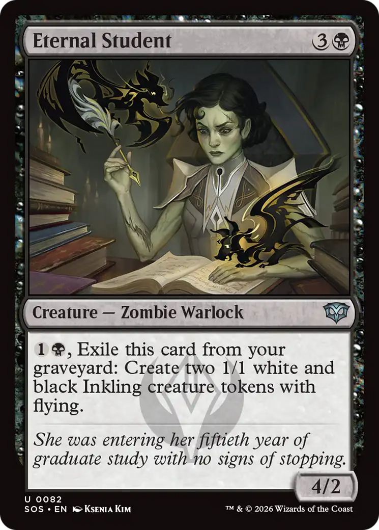 Eternal Student [Secrets of Strixhaven] MTG Single Magic: The Gathering | Red Claw Gaming