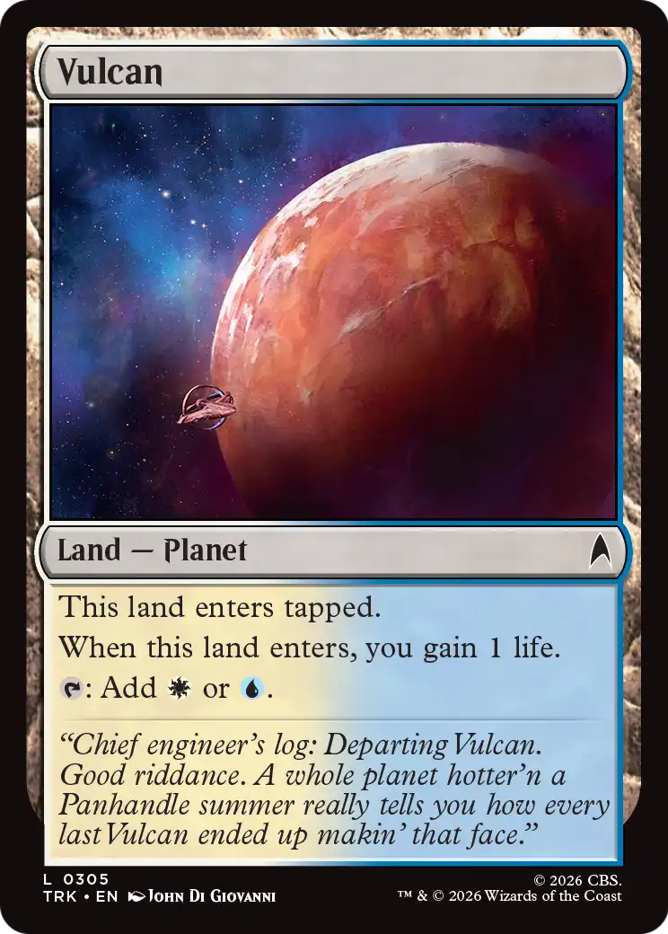 Vulcan [Star Trek] MTG Single Magic: The Gathering | Red Claw Gaming