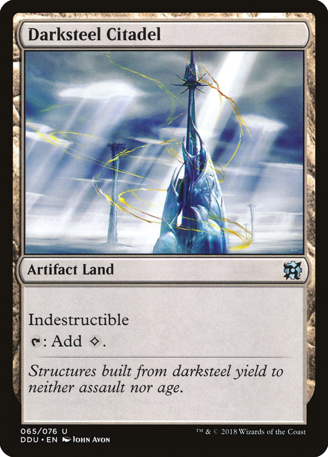 Darksteel Citadel [Duel Decks: Elves vs. Inventors] MTG Single Magic: The Gathering | Red Claw Gaming