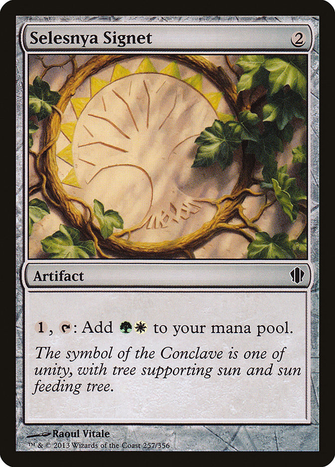Selesnya Signet [Commander 2013] MTG Single Magic: The Gathering | Red Claw Gaming