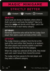 Strictly Better (Magic Minigame) [The Lost Caverns of Ixalan Minigame] MTG Single Magic: The Gathering | Red Claw Gaming