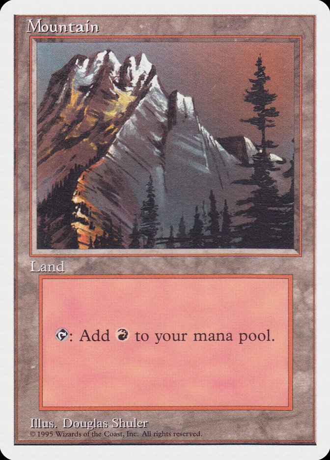 Mountain (Red Sky in the Top Right) [Rivals Quick Start Set] MTG Single Magic: The Gathering | Red Claw Gaming