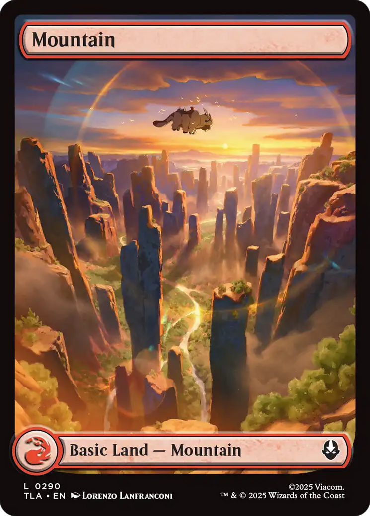 Mountain (0290) [Avatar: The Last Airbender] MTG Single Magic: The Gathering | Red Claw Gaming