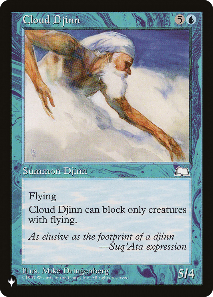 Cloud Djinn [The List] MTG Single Magic: The Gathering | Red Claw Gaming