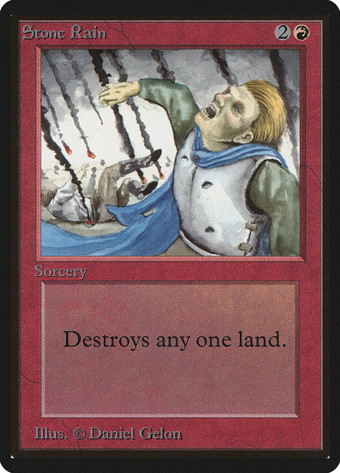 Stone Rain [Beta Edition] MTG Single Magic: The Gathering | Red Claw Gaming
