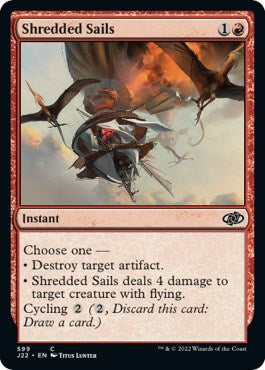 Shredded Sails [Jumpstart 2022] MTG Single Magic: The Gathering | Red Claw Gaming