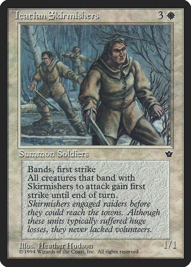 Icatian Skirmishers [Fallen Empires] MTG Single Magic: The Gathering | Red Claw Gaming
