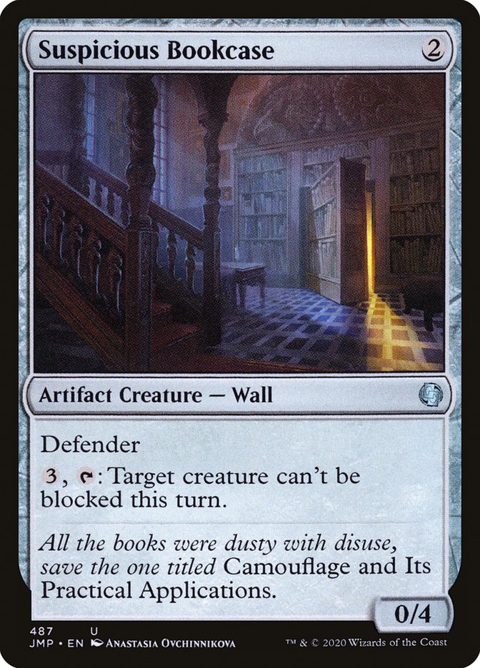 Suspicious Bookcase [Jumpstart] MTG Single Magic: The Gathering | Red Claw Gaming