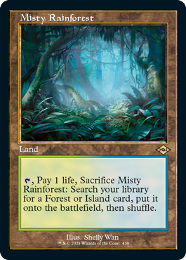 Misty Rainforest (Retro) [Modern Horizons 2] MTG Single Magic: The Gathering | Red Claw Gaming
