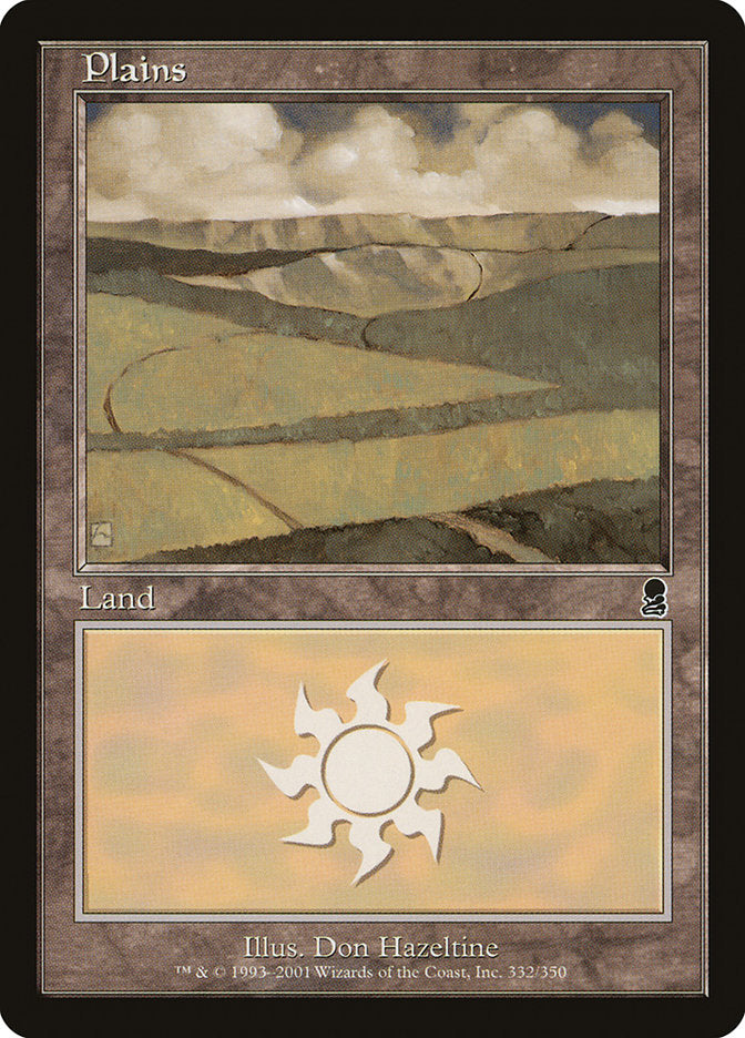 Plains (332) [Odyssey] MTG Single Magic: The Gathering | Red Claw Gaming