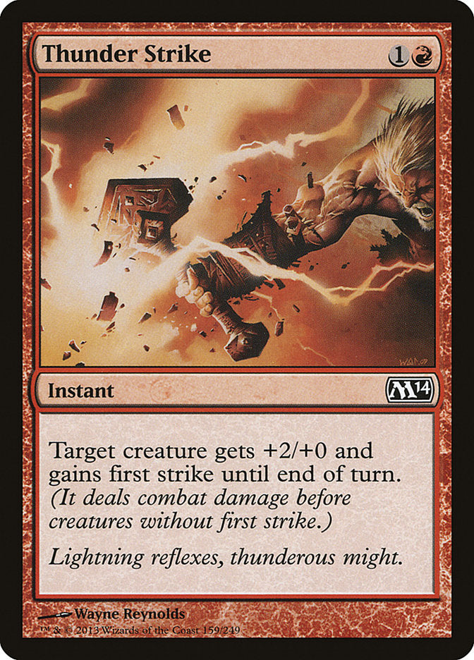 Thunder Strike [Magic 2014] MTG Single Magic: The Gathering | Red Claw Gaming
