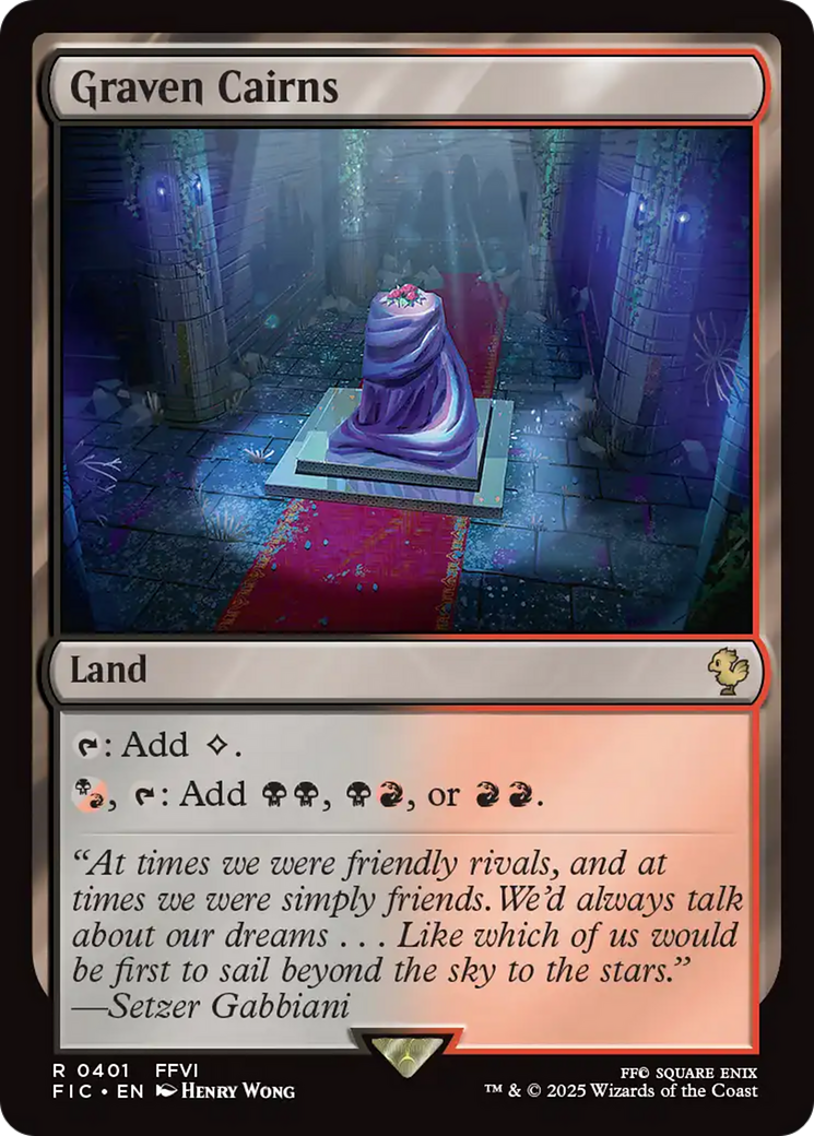 Graven Cairns [FINAL FANTASY Commander] MTG Single Magic: The Gathering | Red Claw Gaming