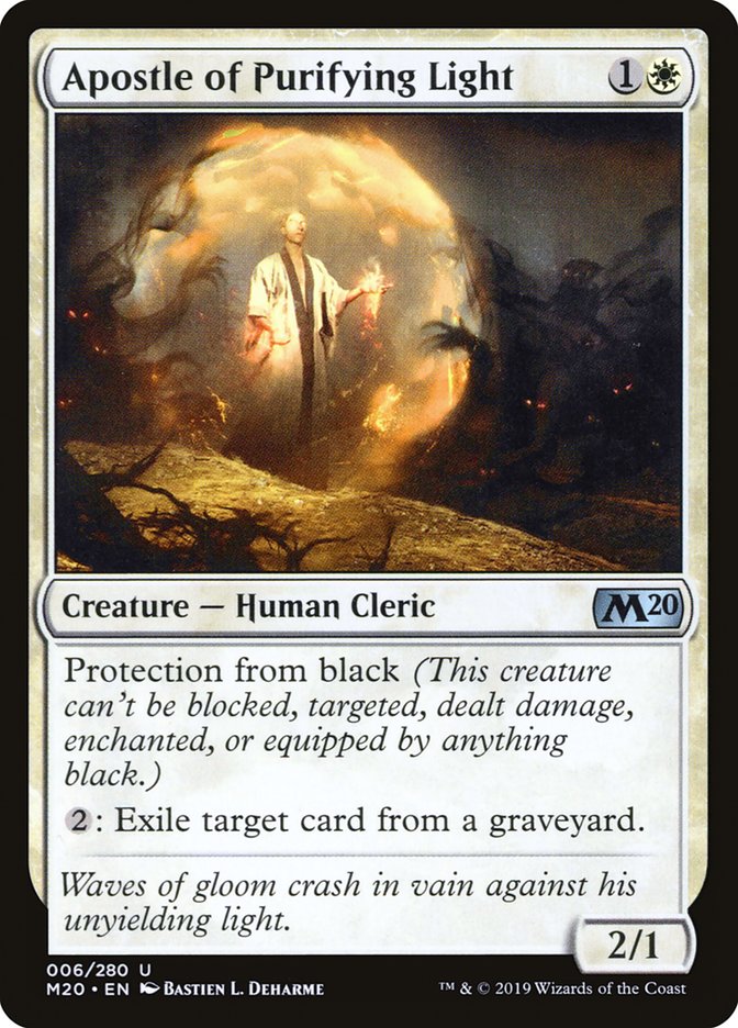 Apostle of Purifying Light [Core Set 2020] MTG Single Magic: The Gathering | Red Claw Gaming
