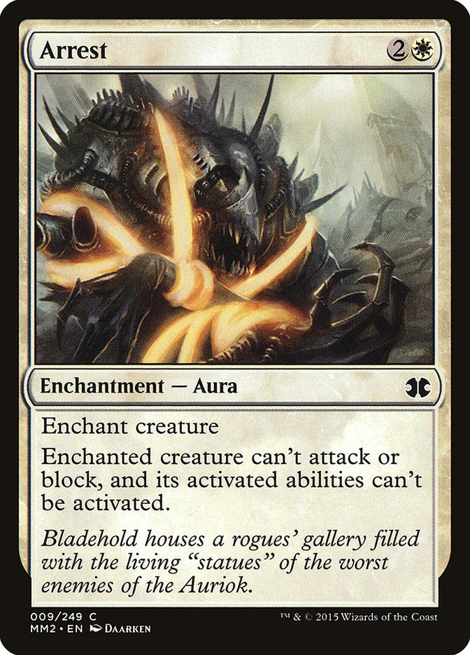 Arrest [Modern Masters 2015] MTG Single Magic: The Gathering | Red Claw Gaming