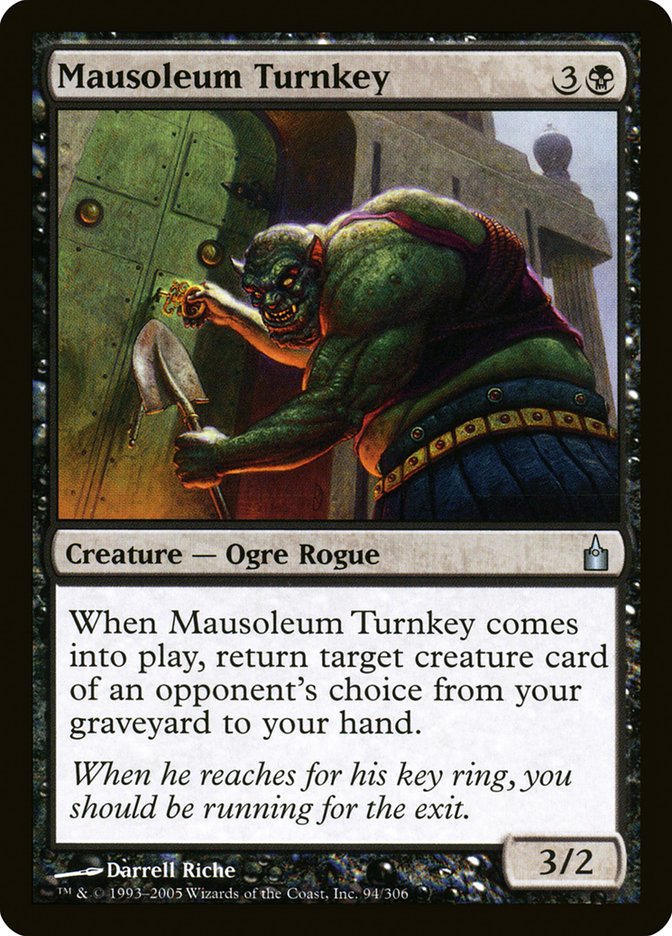Mausoleum Turnkey [Ravnica: City of Guilds] MTG Single Magic: The Gathering | Red Claw Gaming