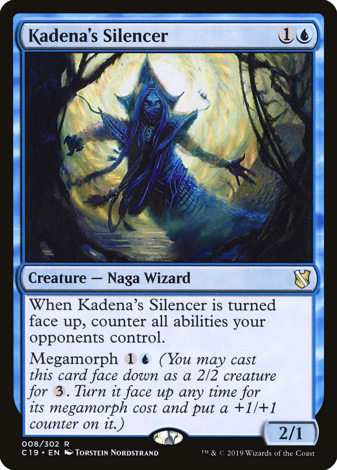 Kadena's Silencer [Commander 2019] MTG Single Magic: The Gathering | Red Claw Gaming
