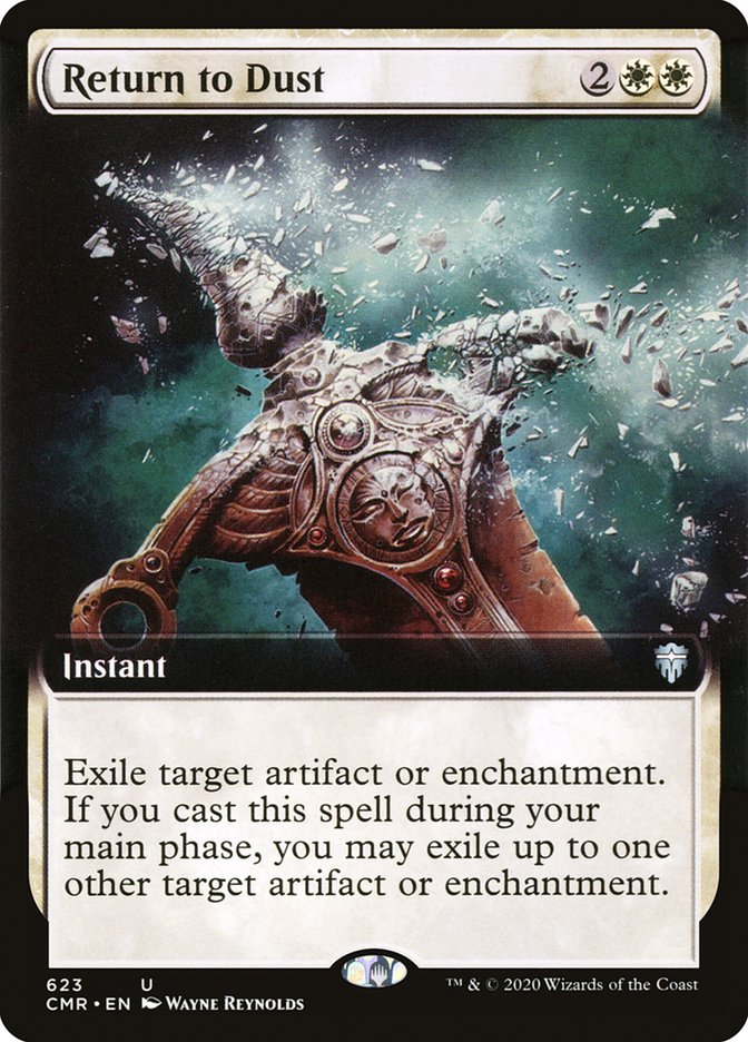 Return to Dust (Extended Art) [Commander Legends] MTG Single Magic: The Gathering | Red Claw Gaming