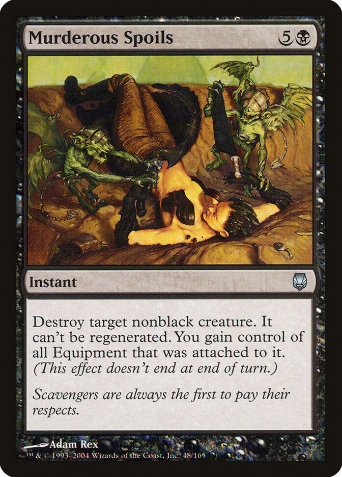 Murderous Spoils [Darksteel] MTG Single Magic: The Gathering | Red Claw Gaming