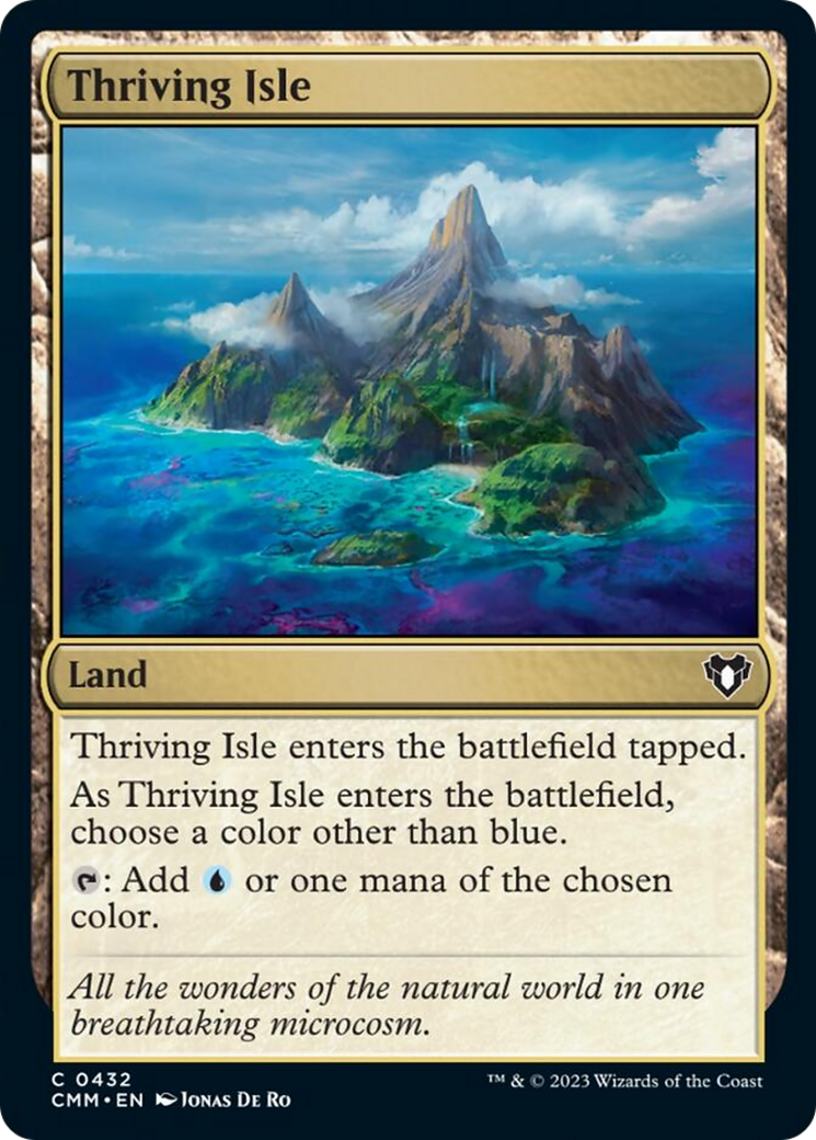 Thriving Isle [Commander Masters] MTG Single Magic: The Gathering | Red Claw Gaming