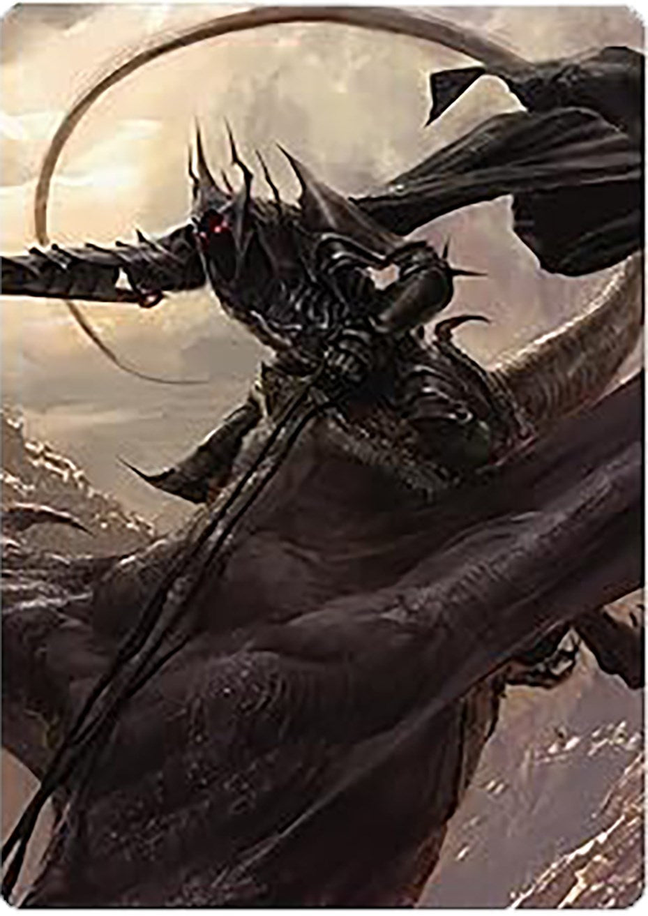 Witch-king, Sky Scourge Art Card [The Lord of the Rings: Tales of Middle-earth Art Series] MTG Single Magic: The Gathering | Red Claw Gaming