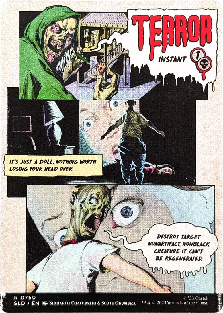 Terror [Secret Lair Drop Series] MTG Single Magic: The Gathering | Red Claw Gaming