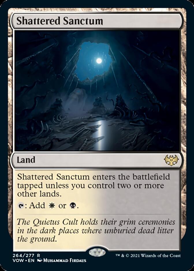 Shattered Sanctum [Innistrad: Crimson Vow] MTG Single Magic: The Gathering | Red Claw Gaming