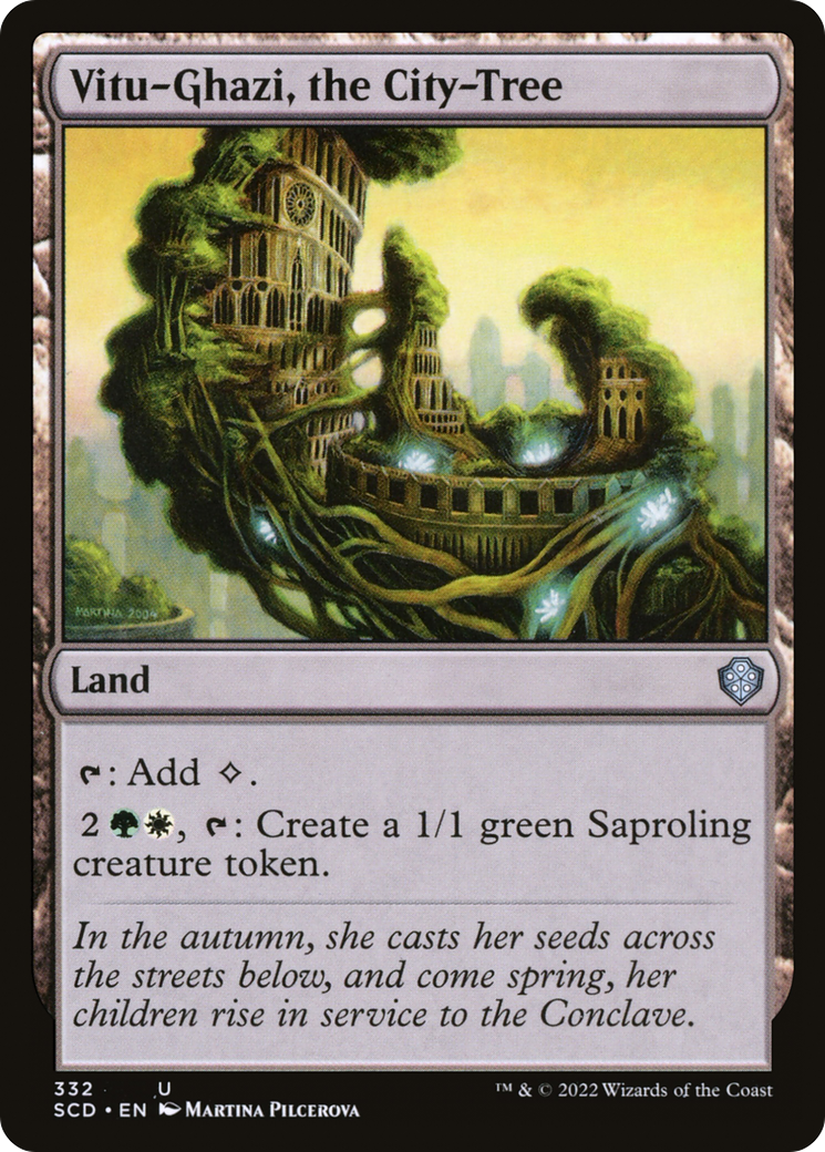 Vitu-Ghazi, the City-Tree [Starter Commander Decks] MTG Single Magic: The Gathering | Red Claw Gaming