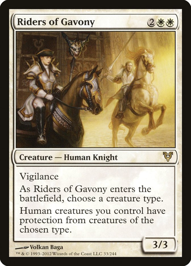 Riders of Gavony [Avacyn Restored] MTG Single Magic: The Gathering | Red Claw Gaming