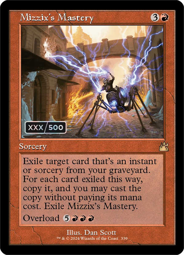Mizzix's Mastery (Retro) (Serialized) [Ravnica Remastered] MTG Single Magic: The Gathering | Red Claw Gaming