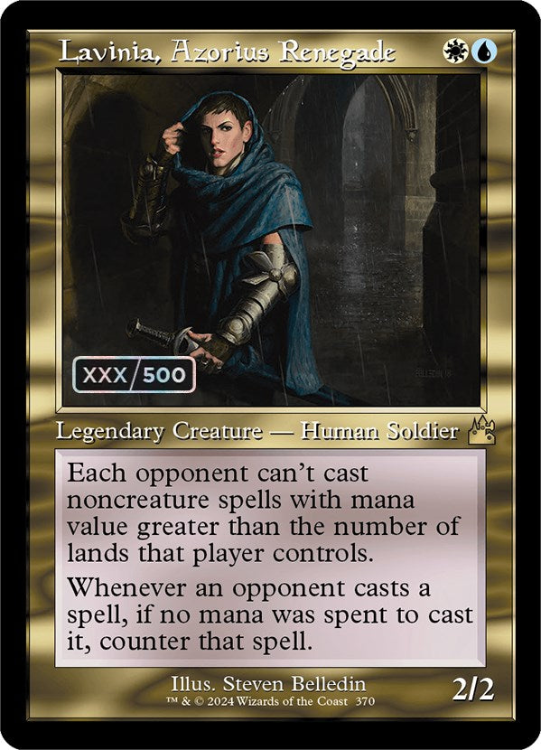 Lavinia, Azorius Renegade (Retro) (Serialized) [Ravnica Remastered] MTG Single Magic: The Gathering | Red Claw Gaming