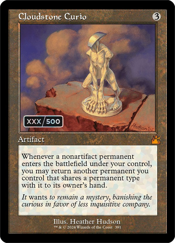 Cloudstone Curio (Retro) (Serialized) [Ravnica Remastered] MTG Single Magic: The Gathering | Red Claw Gaming